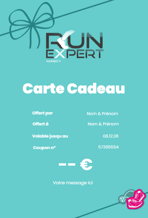 Run Expert Carte Cadeau modèle 5