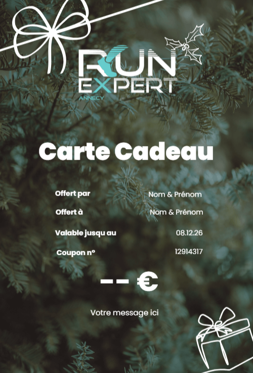 Run Expert Carte Cadeau modèle 8